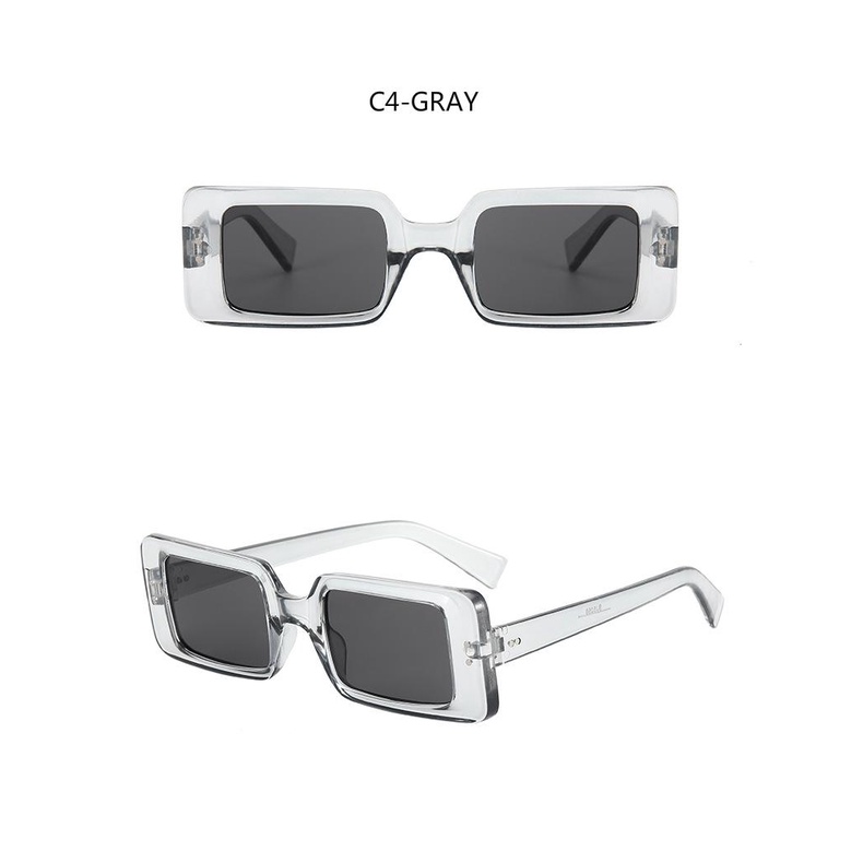 2021 new square ins trend European and American fashion small frame men's and women's sunglasses