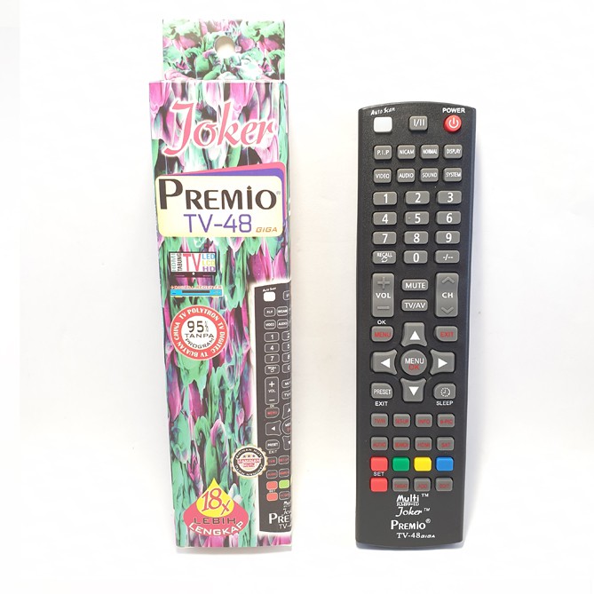 Remote Tv Universal JOKER PREMIO TV-48