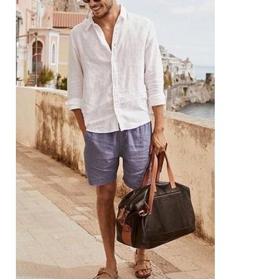 Anko Linen Oxford Short Pants