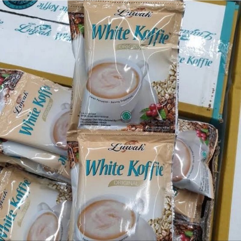 

Kopi Luwak White Koffie Original 1 renceng isi 10 murah