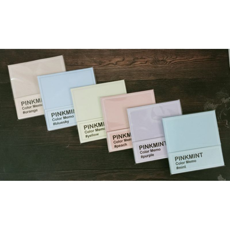 

PINKMINT COLOR MEMOPAD