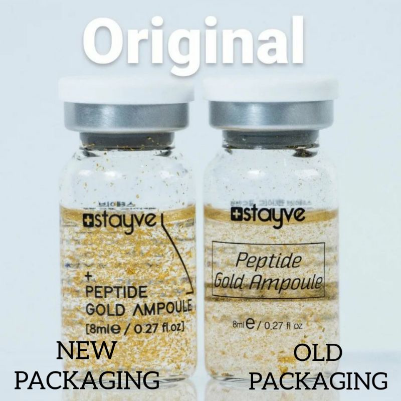 [ ECERAN ] Stayve Gold serum booster satuan bb glow mts