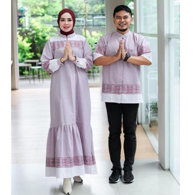 [KODE PRODUK CTDY07770] DRESS GAMIS TRISET ATHAYAA - Katun Triset Blouse Katun Premium Tunik Gamis W