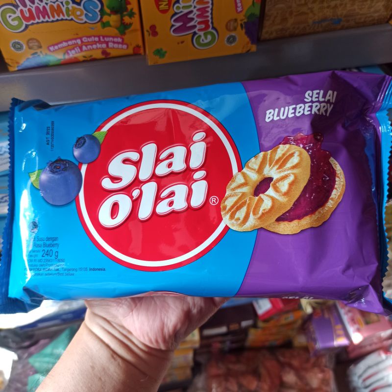 

Biskuit Slai Olai Selai Rasa Buah Blueberry