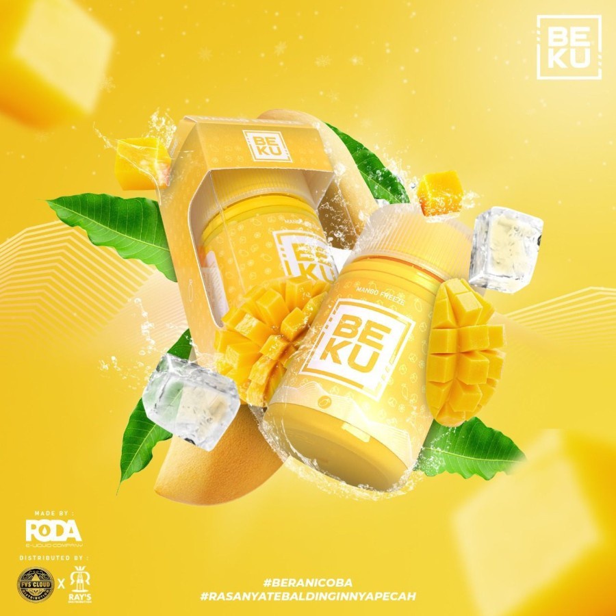 Liquid Beku Mango Freeze 60ML by Poda E-Liquid 100% Authentic