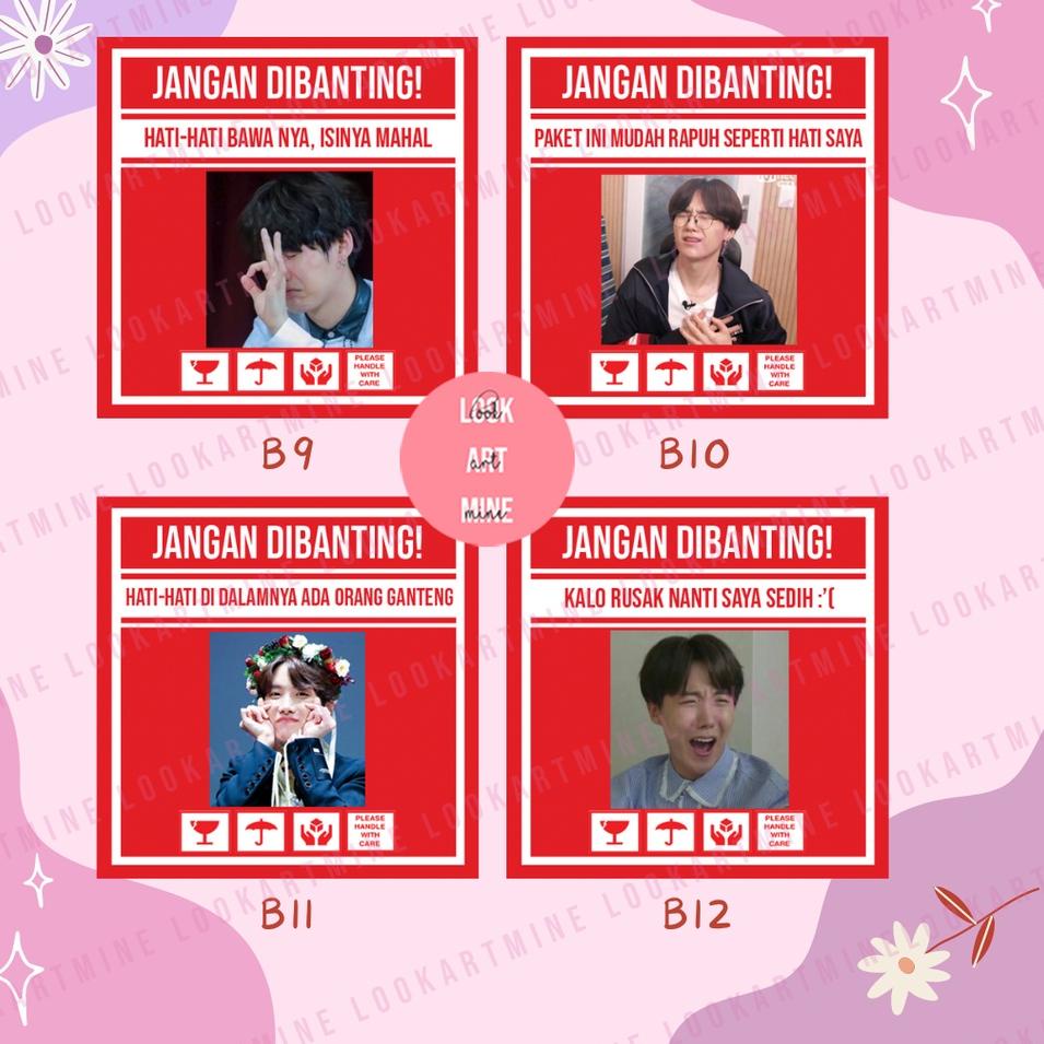 

Buruan Beli STIKER FRAGILE LUCU UNIK KOREA BTS | STIKER JANGAN DIBANTING Bergengsi