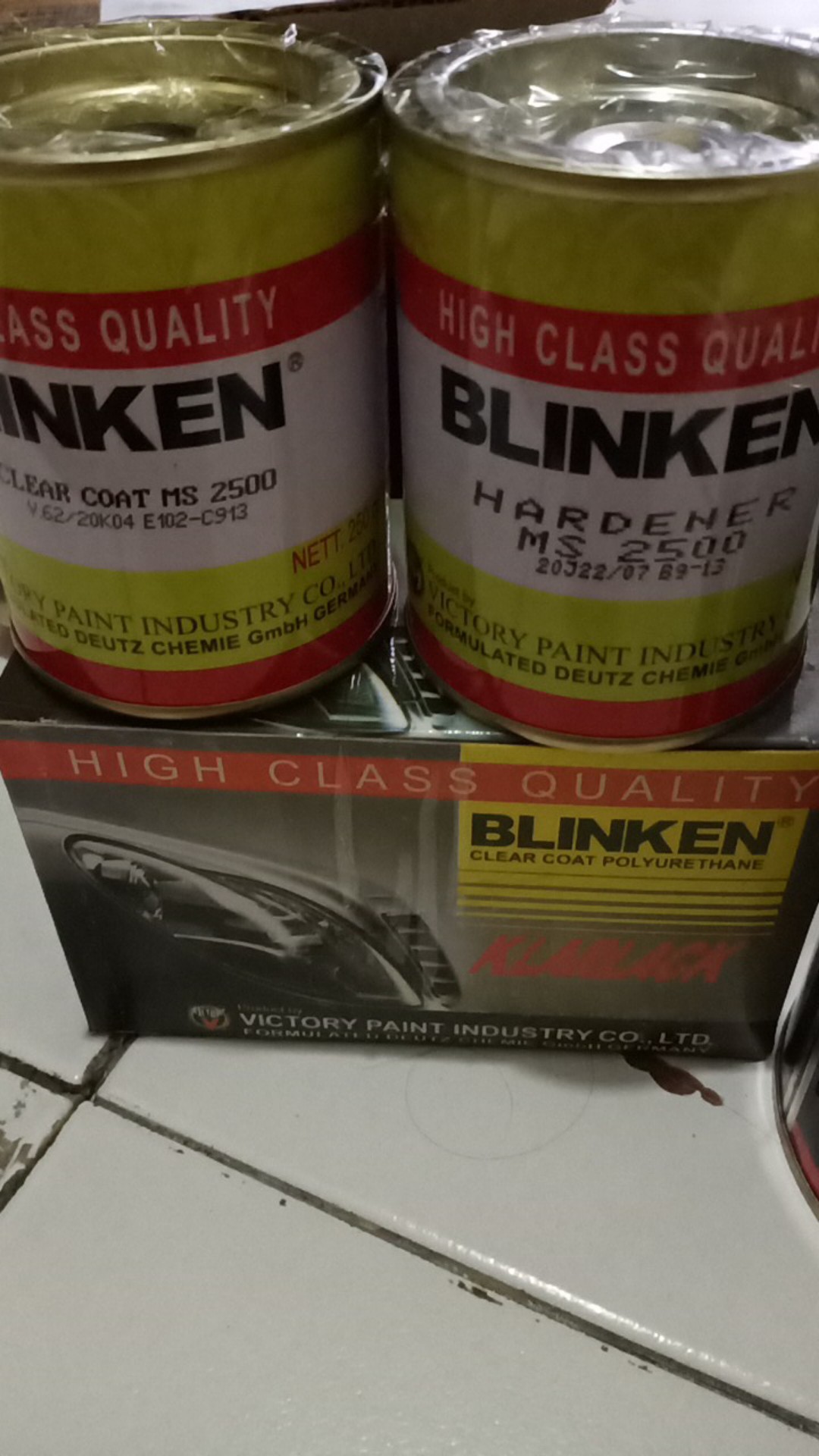 Blinken Clear Coat Pernis 500ml
