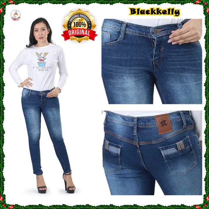 ORI Bandung Celana Jeans Wanita/Skinny Jeans Wanita/Celana Jeans Cewek Kekinian/Celana Jeans Cewek