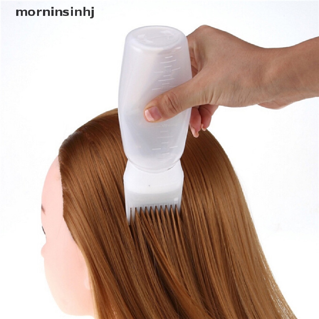 Mornin Botol Aplikator Cat Rambut Dengan Brush Aplikator