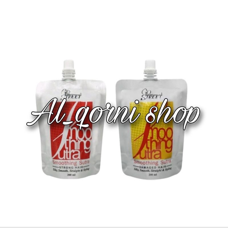 Go street / Gostreet Smoothing Sutra Keratin Step1 200ml Rebonding / Smooth / Smoothing / Obat Pelur