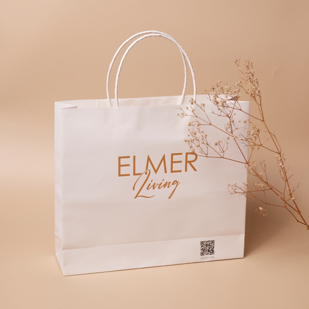 Paper Bag Medium | Elmer Living Paper Bag | Size M