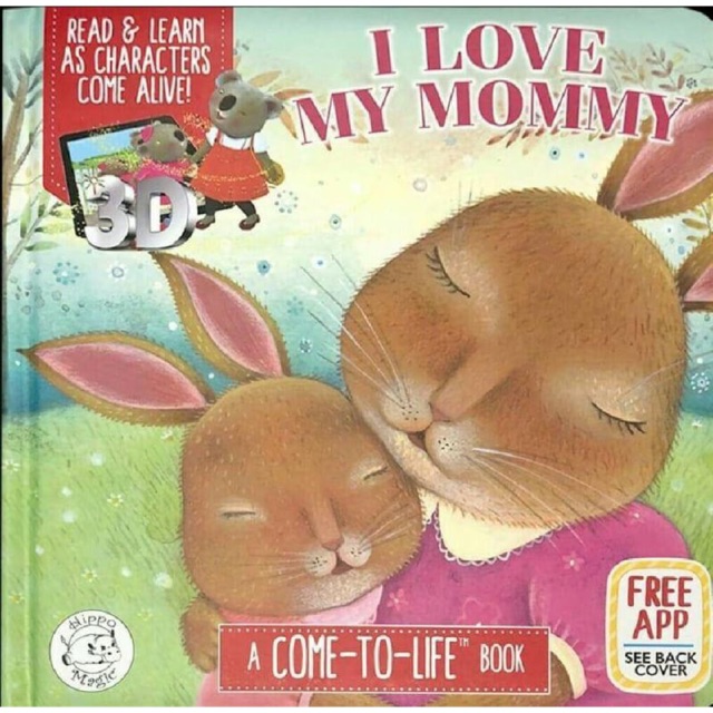 I love My Mommy Augmented Reality Book (AR book)