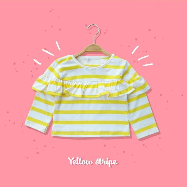 Yuka Top Blouse Ruffle Anak