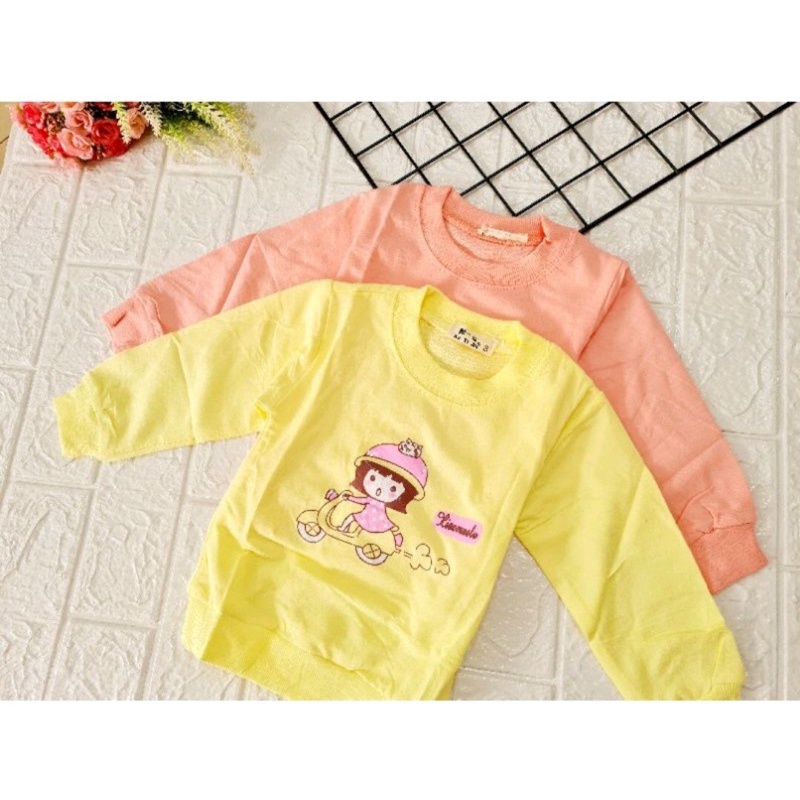 PAKET HEMAT 3 PICS Sweater Anak Perempuan Import Usia 3 Bulan - 3 Tahun/ Pakaian Anak 100% Import Katun