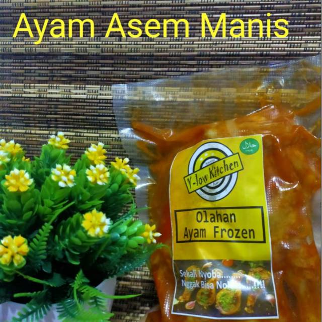 

AYAM ASEM MANIS / Ayam Olahan/ Frozen Food/ 1 ekor potong 8