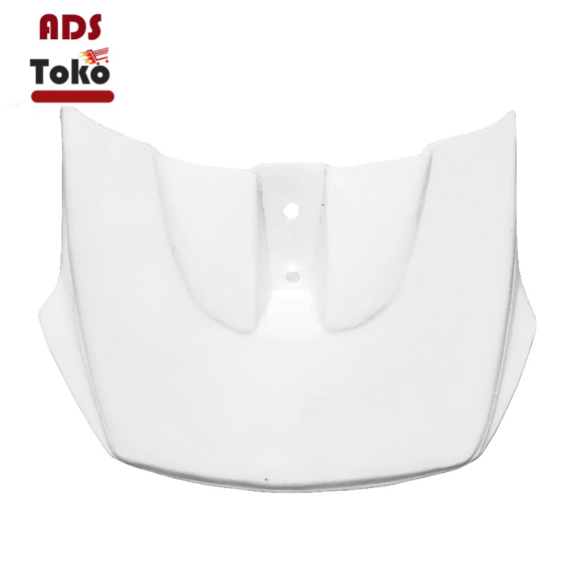 Pet Helm Trail Vintage Klasik Putih Model Acerbis