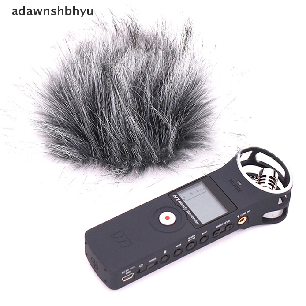 Adawnshbhyu Furry Windscreen Muff Cover Busa Microphone Windproof Cover Untuk Zoom H1 H1N