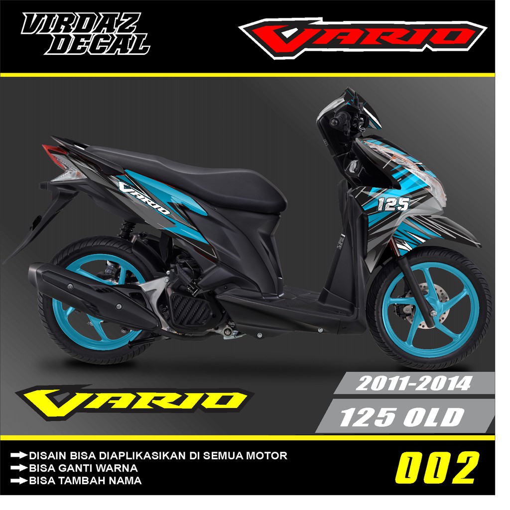 Jual Decal Sticker Full Body VARIO 125 Fi Lama Old Minimalis 2011-2014