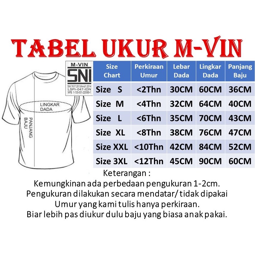 KAOS ANAK SUPER HERO - ATASAN ANAK SPIDERMAN - BAJU ANAK 1-12 TAHUN MVIN