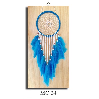 Hiasan Dinding Pajangan Ruang Tamu Dekorasi Kamar Tidur  Walldecor Macrame Poster Kayu Tema Etnik-MC 34