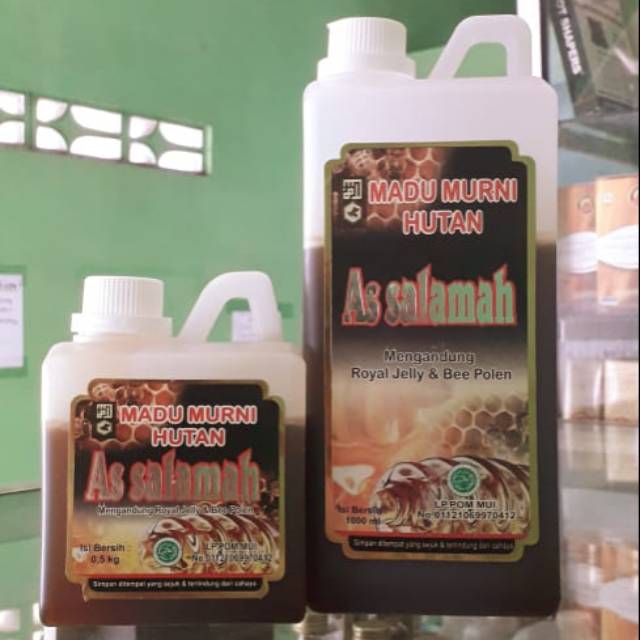 

Madu royaljelly beepollen assalamah 1 kg