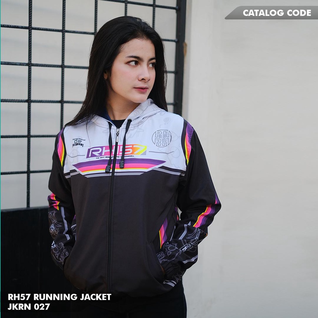 [ PROMO BELI 2 ONGKIR 1 ] JAKET RUNNING RH57 ORIGINAL JKRN 027 JAKET RACING HELL PRIA WANITA TERLARI