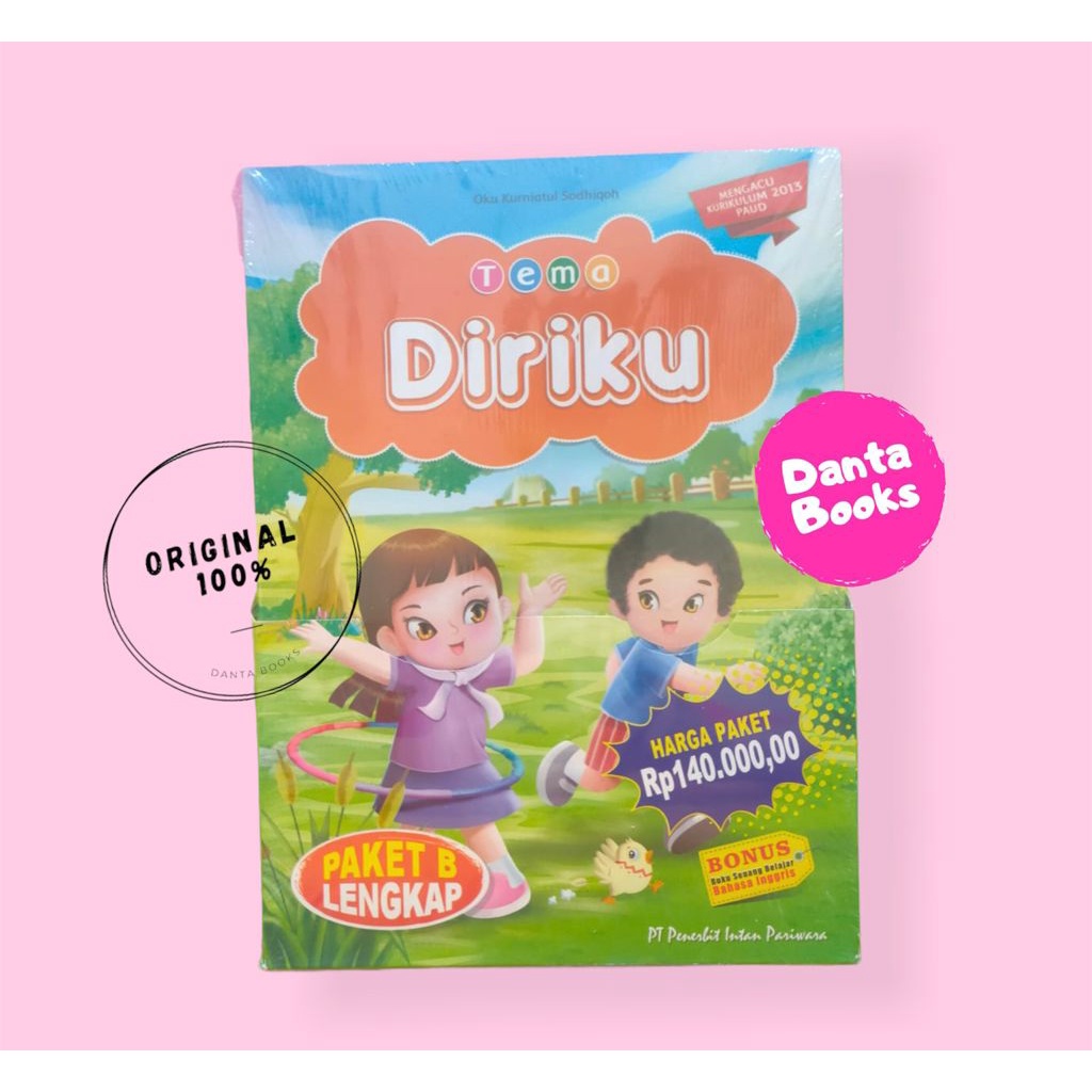 Buku Paket  TK B (Tema Diriku)