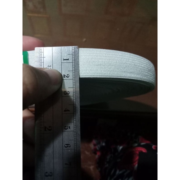Karet kolor lebar 2 cm harga per meter