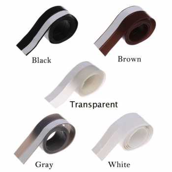 Lakban Rubber Flex Door Seal Strip Seal Waterproof 5M / Lakban Transparan Super Kuat Sealing Strip Tape Lakban Perekat Anti Bocor Lem Anti Air / Lakban Bocor Anti Air Lakban Silikon Penutup Celah Pintu Lem Perekat 3M Door Silicone Rubber Lakban Waterproof