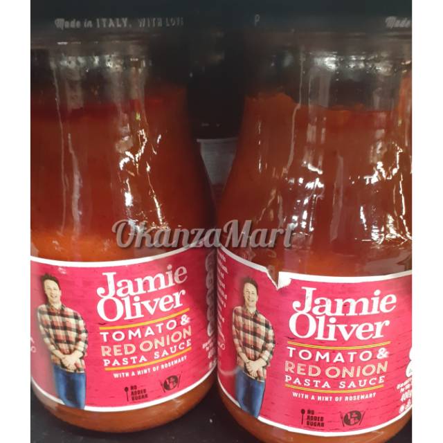 

Jamie Oliver Tomato & Red Onion Pasta Sauce 400gr