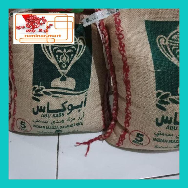 

S0Bers Beras Basmati Abu Kass Asli Dari Arab Saudi Isi 5 Kg Ric0S50B