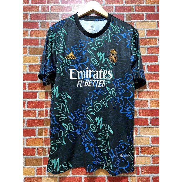 (READY STOK) JERSEY BOLA TRAINING REAL MADRID UCL