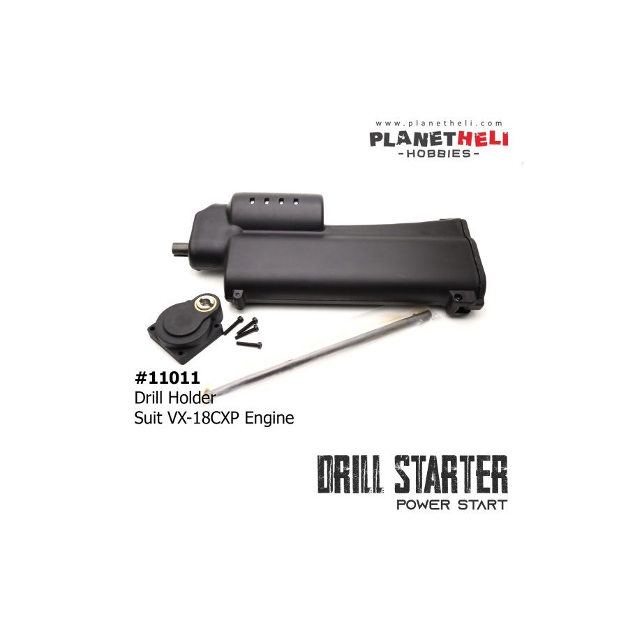 HSP Motor Starter Set 70111 plus Drill Holder 11011 For RC Car Nitro Engine RC Helicopter