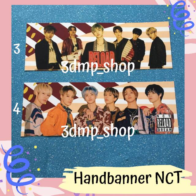 Handbanner Slogan NCT127 NCT Dream Kpop