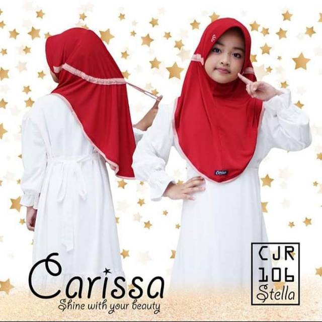 HIJAB ANAK SERUT UNTUK ANAK SD BY CARISSA CJR 106