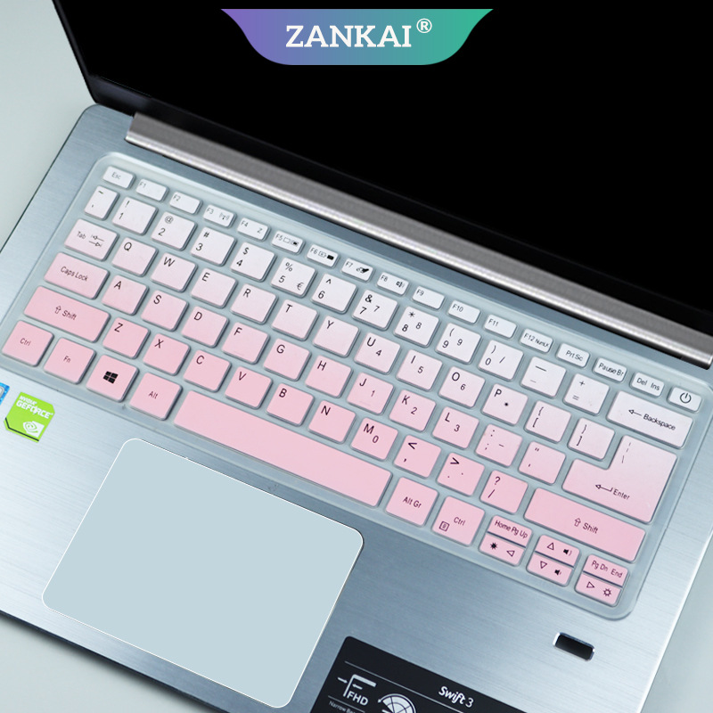 Annka Skin Silikon Pelindung Keyboard Acer Swift 1 Swift 3 Sf113 Sf114 Tr50 14 Inch 13.3 &quot;Untuk Laptop