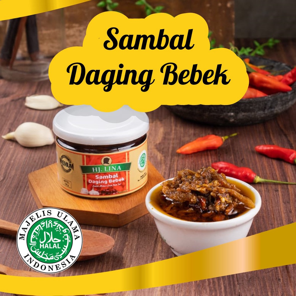 

Sambal Daging Bebek Khas Bu Hj. Lina 135gr