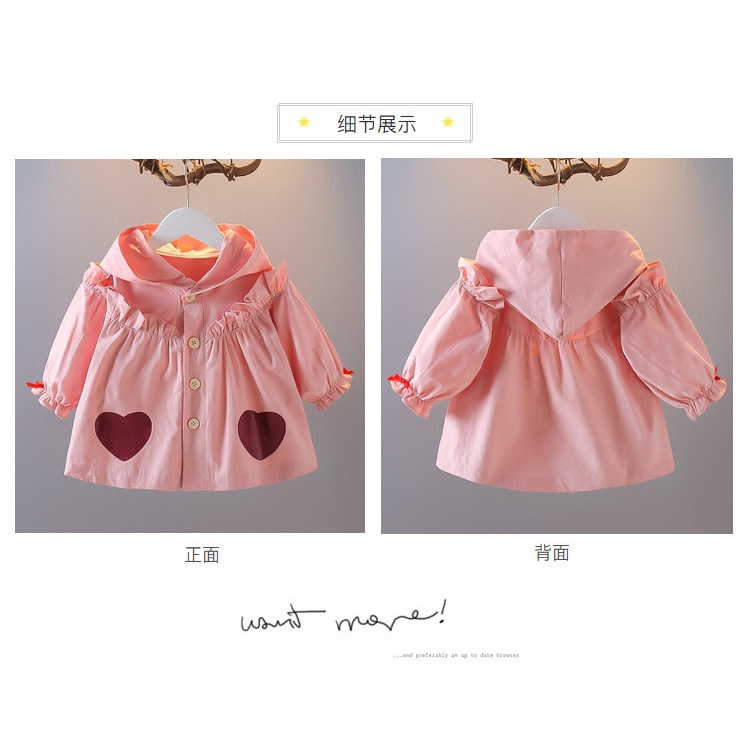 Jaket Anak Perempuan LYLA Hoodie Outerwear trendy Korean Style Import