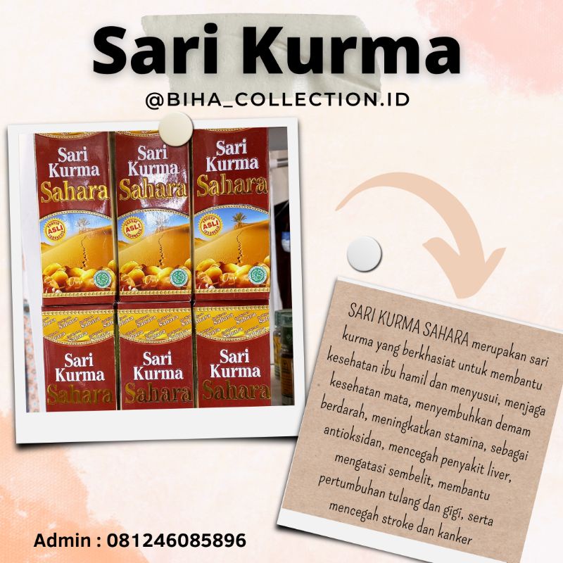 

Sari Kurma / herbal / oleh oleh haji dan umroh
