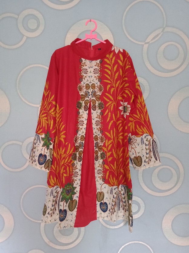 Tunik Batik 18 (xs S M L Xl Xxl Xxxl 4xl)