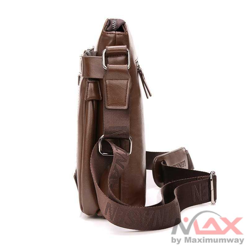 Rhodey Tas Selempang pria kulit Import Premium kerja kantor bisnis Crossbody Tas selempang pria elegant untuk bisnis kantoran ke kantor  tas kulit cowok cowo  Selempang Handbag Shoulder Bag Crossbody tas kurir korea model style