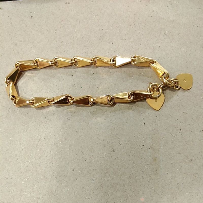 gelang padi 10 gram emas muda