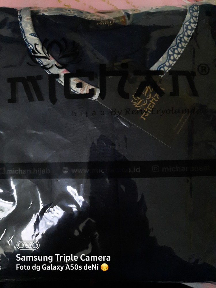 Gamis Syari Hilya Raya (toyobo Royal Mix Batik Katun)