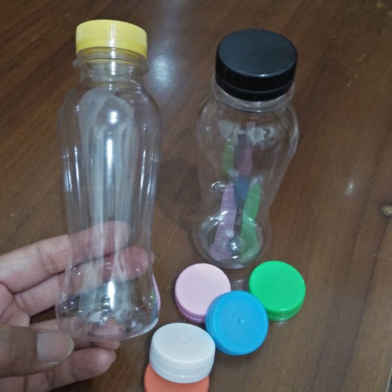 Botol Plastik Pet 150 ml Model Ginseng/ Madu/Susu/Sirup/Yogurt