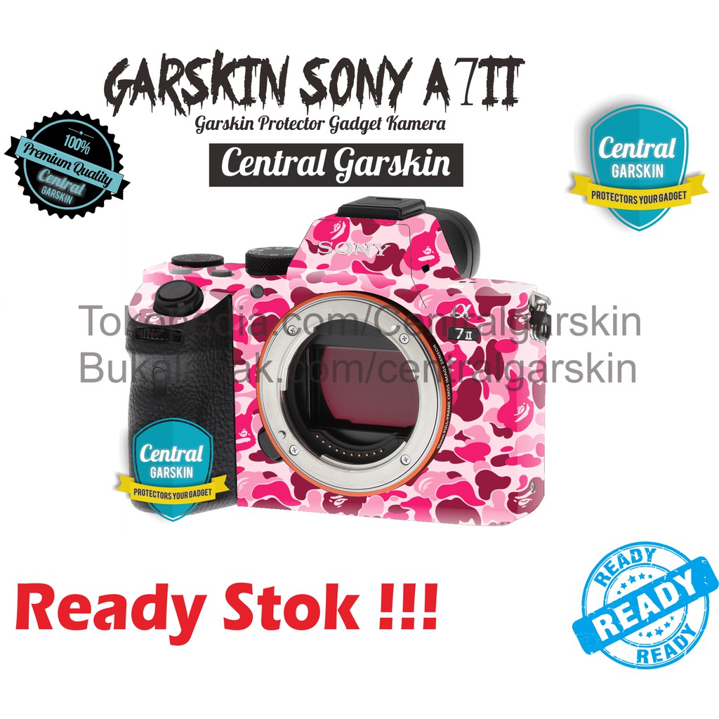 Garskin Kamera Sony a7II army / skin kamera sony