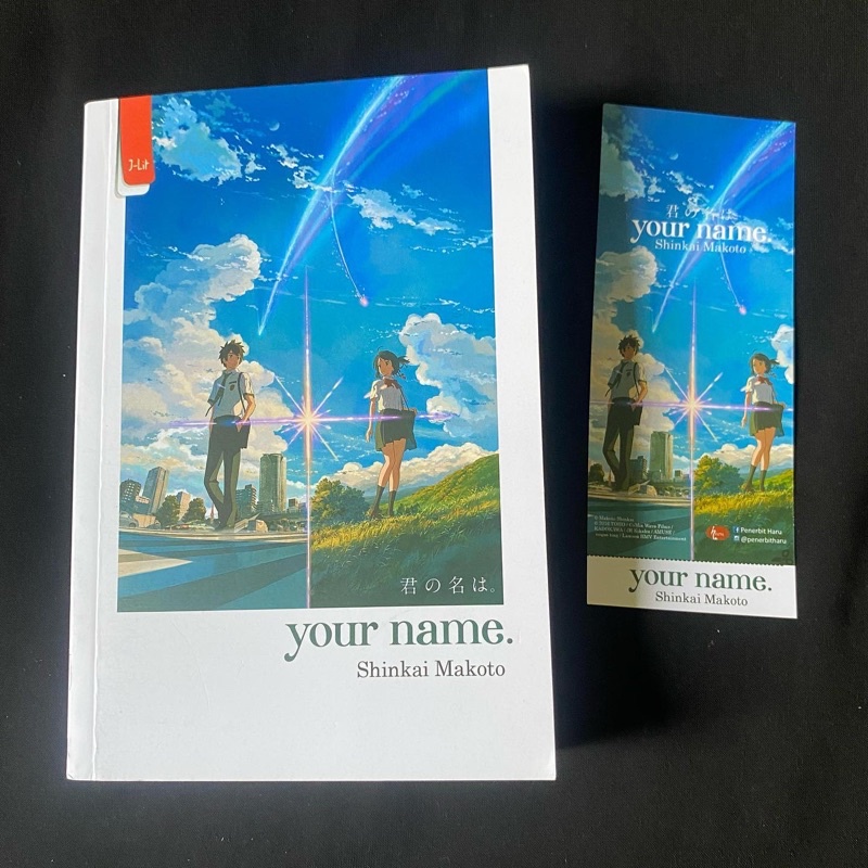 Preloved Novel Your Name J-lit - Shinkai Makoto