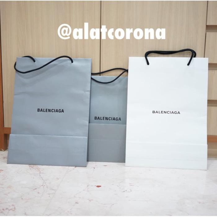 Goodie Bag / Balenciaga Paperbag Classic/Balenciaga Paperbag Asli/Balenciaga Tas - M Berkualitas