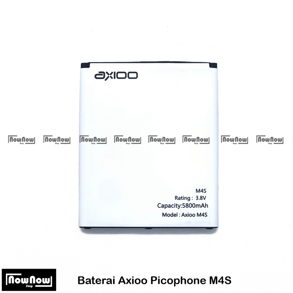 Baterai Axioo Picophone M4S M 4S Original Double Power Batre Batrai Battery HP Axio