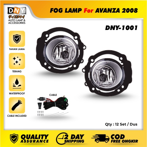 Fog Lamp DNY Avanza 2008 Complete