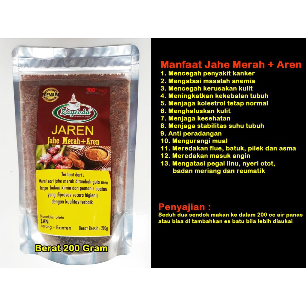 

Jaren Jahe Gula Aren 200gr